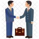 Business Deal Agreement Partnership Icon