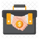 Business Deal Business Briefcase Icon