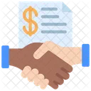 Business Deal Business Agreement Business Contract Icon