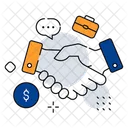 Business Deal Deal Agreement Icon