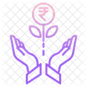 Mfinancial Benefit Business Development Business Growth Icon