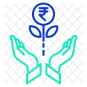 Mfinancial Benefit Business Development Business Growth Icon