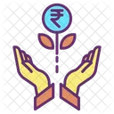 Mfinancial Benefit Business Development Business Growth Icon