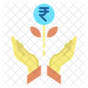 Mfinancial Benefit Business Development Business Growth Icon