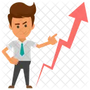 Business Development Path  Icon