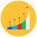 Business Diagram Infographic Percentage Graph Icon