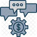 Business dialog  Icon