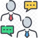 Business Dialog Business Chat Icon