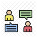 Business Dialogue  Icon