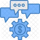 Business dialogue  Icon