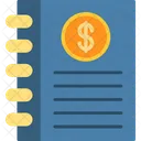 Diary Business Finance Book Icon