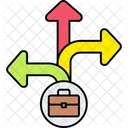 Business Direction Decision Making Business Decision Icon
