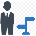 Business Direction Planning Icon