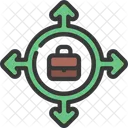 Business Direction  Icon