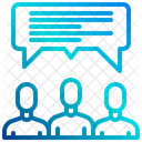 Business Discuss  Icon