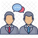 Meeting Communication Chat Icon
