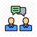 Discussion Conference Answers Icon