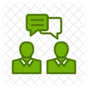 Business Discussion  Icon