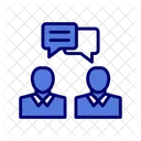 Discussion Conference Answers Icon