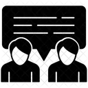 Business Discussion  Icon