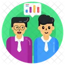 Business Chat Business Discussion Business Conversation Icon