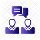 Discussion Conference Answers Icon
