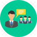 Business Discussion Business Meeting Businessmen Icon