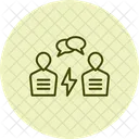 Business Dispute Icon Business Dispute Icon