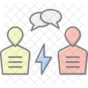 Business Dispute Icon Business Dispute Icon