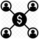 Distribution Share Allocation Icon