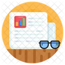 Business Report Business Document Business File Icon