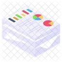 Business Documents Stack  Icon