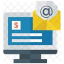 Business Email Electronic Mail Financial Email Icon