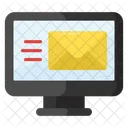 Business Email Electronic Message Written Correspondence Icon