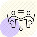 Business Equality Symbol Business Equality Icon