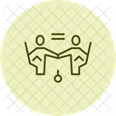 Business Equality Symbol Business Equality Icon