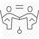 Business Equality Symbol Business Equality Icon