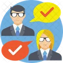 Business Evaluation Employee Icon