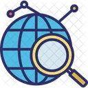 Business Evaluation Business Monitoring Global Monitoring Icon