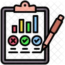 Business Evaluation Statistics Assessment Icon