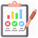 Business Evaluation Statistics Assessment Icon