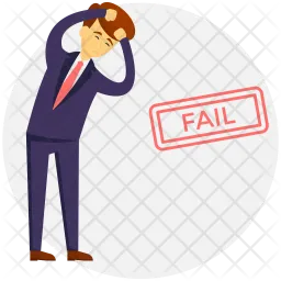 Business Failure  Icon
