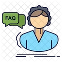 Faq Assistance Call Icon