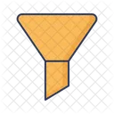 Filter Spam Funnel Icon