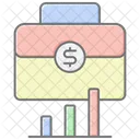 Business Finance Lineal Color Icon Icon