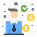 Businessman Investment Investor Icon