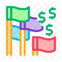 Business Flag  Icon