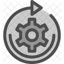 Business Flow  Icon