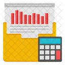 Business Folder Financial Folder Business Binder Icon