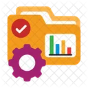 Business Folder Setting Folder Setting Icon